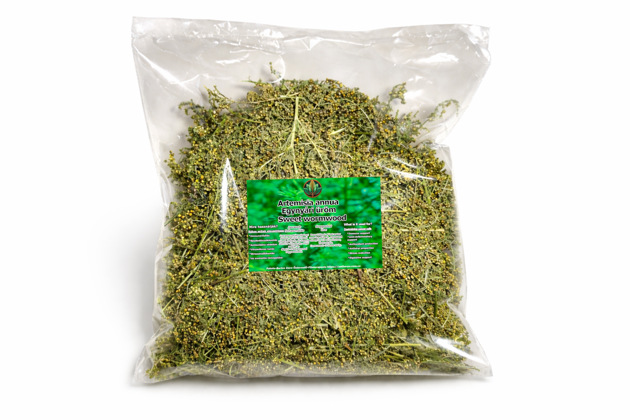 Ceai organic de pelin dulce – Echilibrul naturii din plante 55-60g